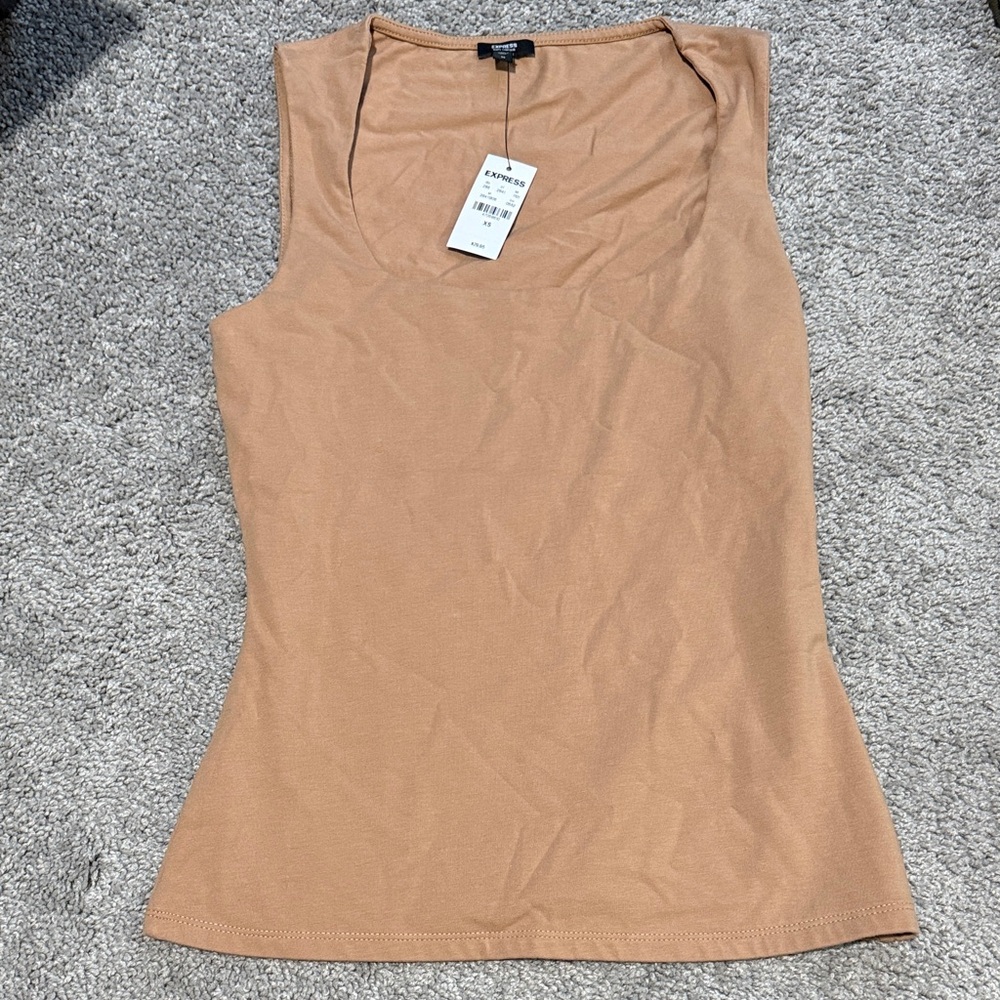 Express Tan Tank Top